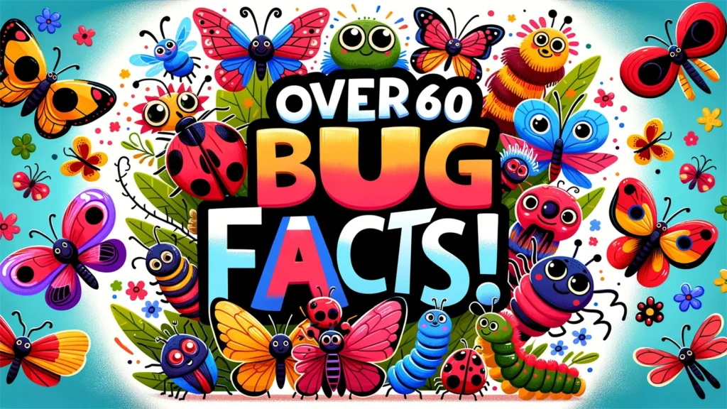 Over 60 weird insect and cool bug facts header